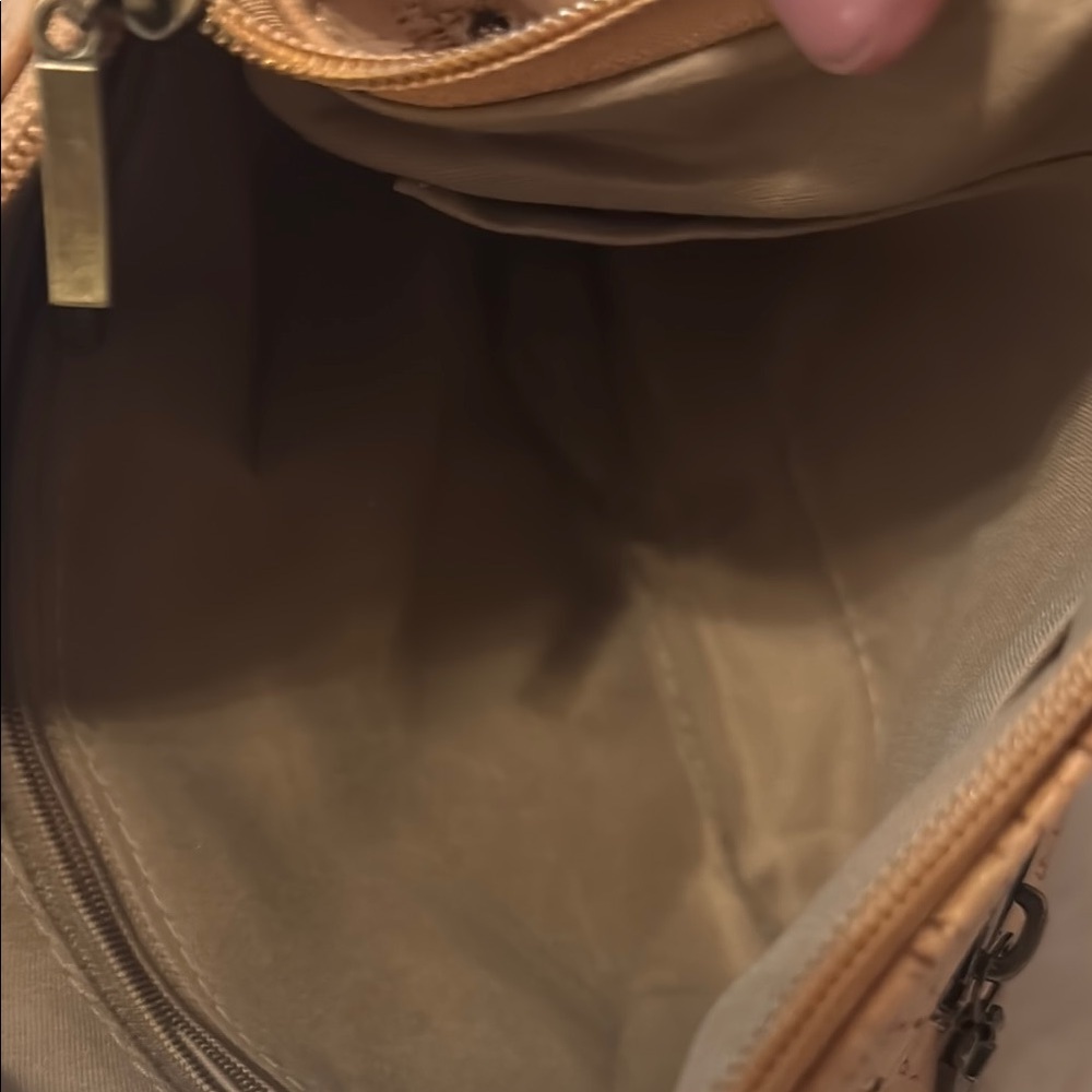 Multicolor Patterned Cork Women's Bag - Picture 3 of 6